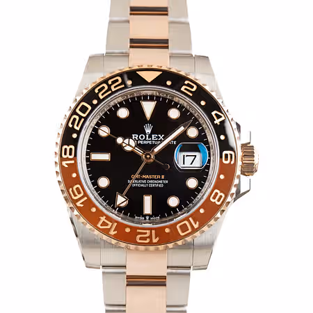 2025 Rolex GMT-Master II 126711CHNR Root Beer brown black bezel for sale