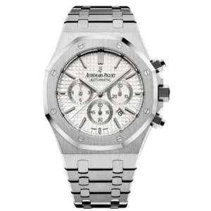 Audemars Piguet Royal Oak Chrono 26320ST silver dial 41mm steel for sale