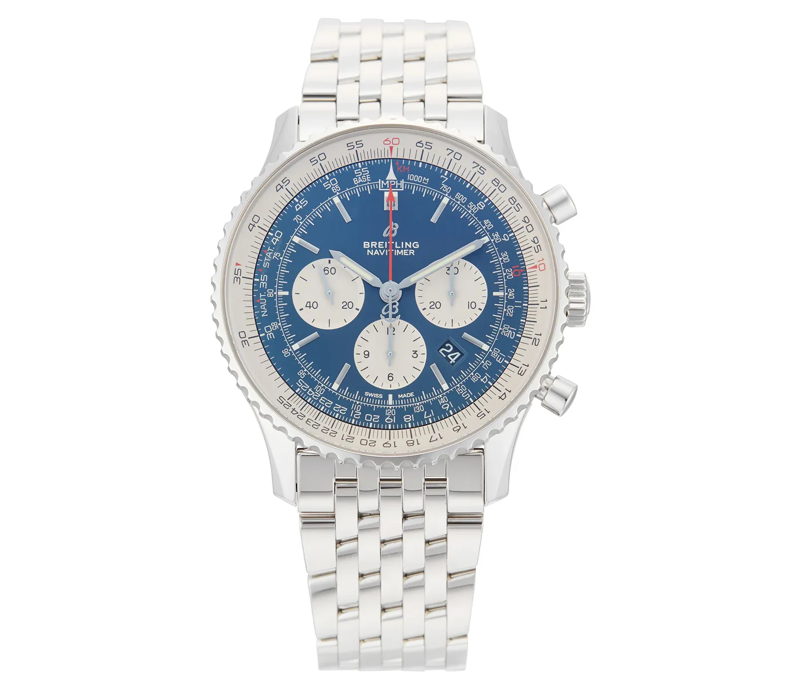 Breitling Navitimer 1 B01 AB0127211C1A1 chronograph steel for sale