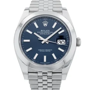 Rolex Datejust 126300 blue dial 41mm Jubilee for sale