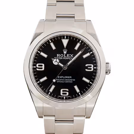 Rolex Explorer 214270 black dial 39mm Oyster for sale