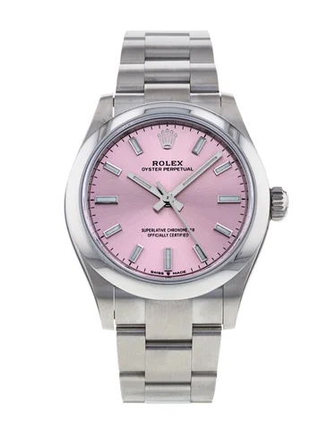 Rolex Oyster Perpetual 277200 pink dial 31mm Oyster for sale