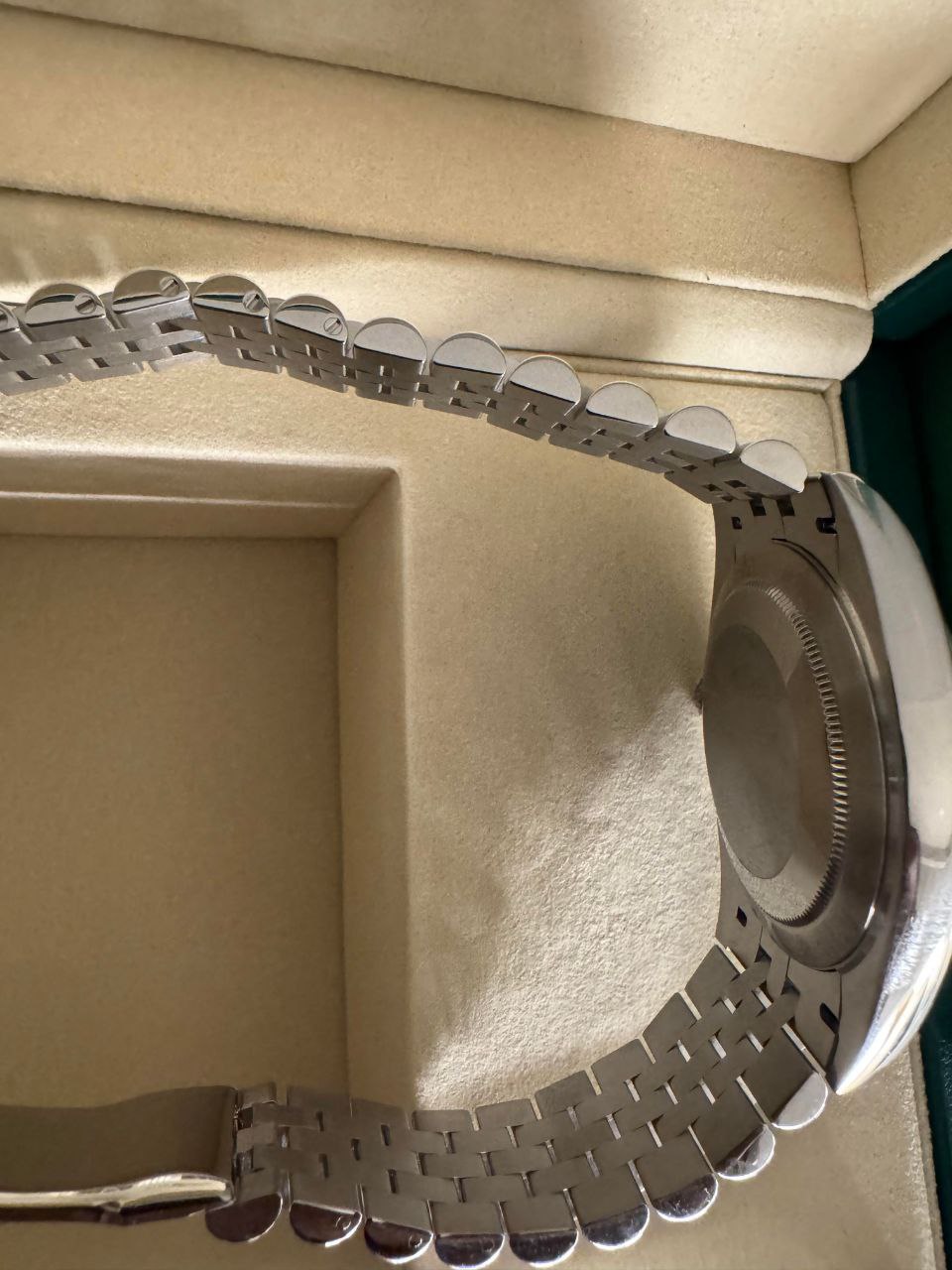 Rolex Datejust 41mm Wimbledon dial smooth bezel Jubilee for sale