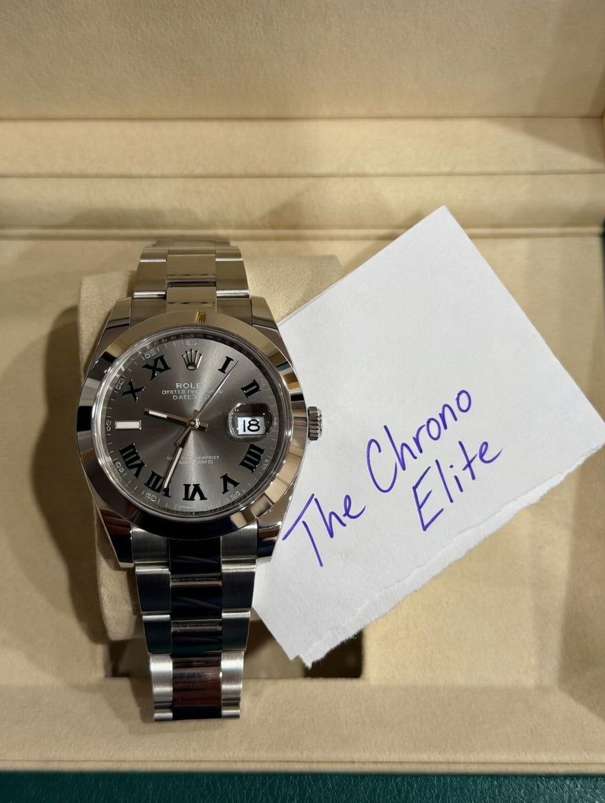 Rolex Datejust 41mm Wimbledon dial 2025 Jubilee for sale