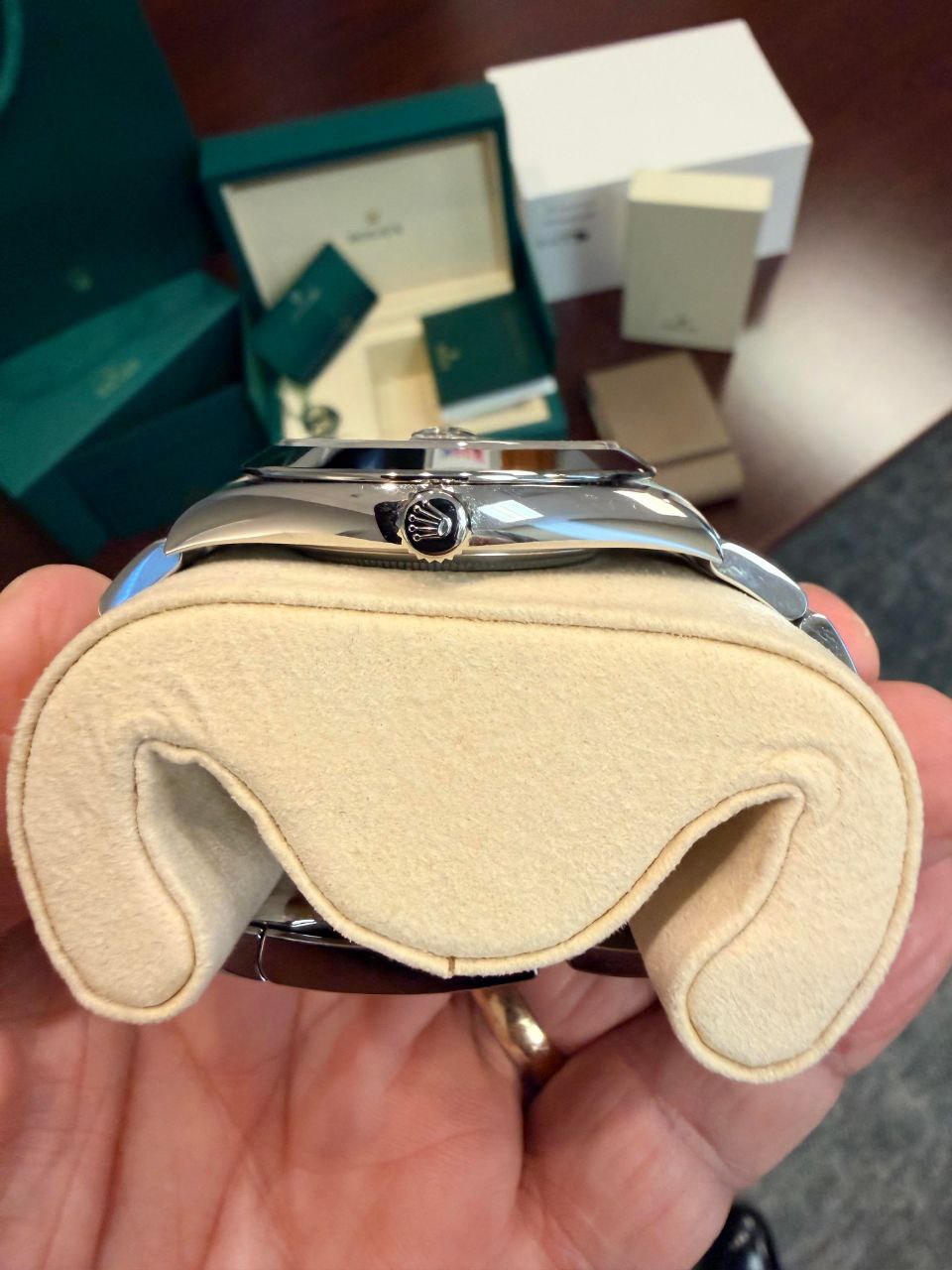 Rolex Datejust 41mm Wimbledon dial 2025 Jubilee for sale