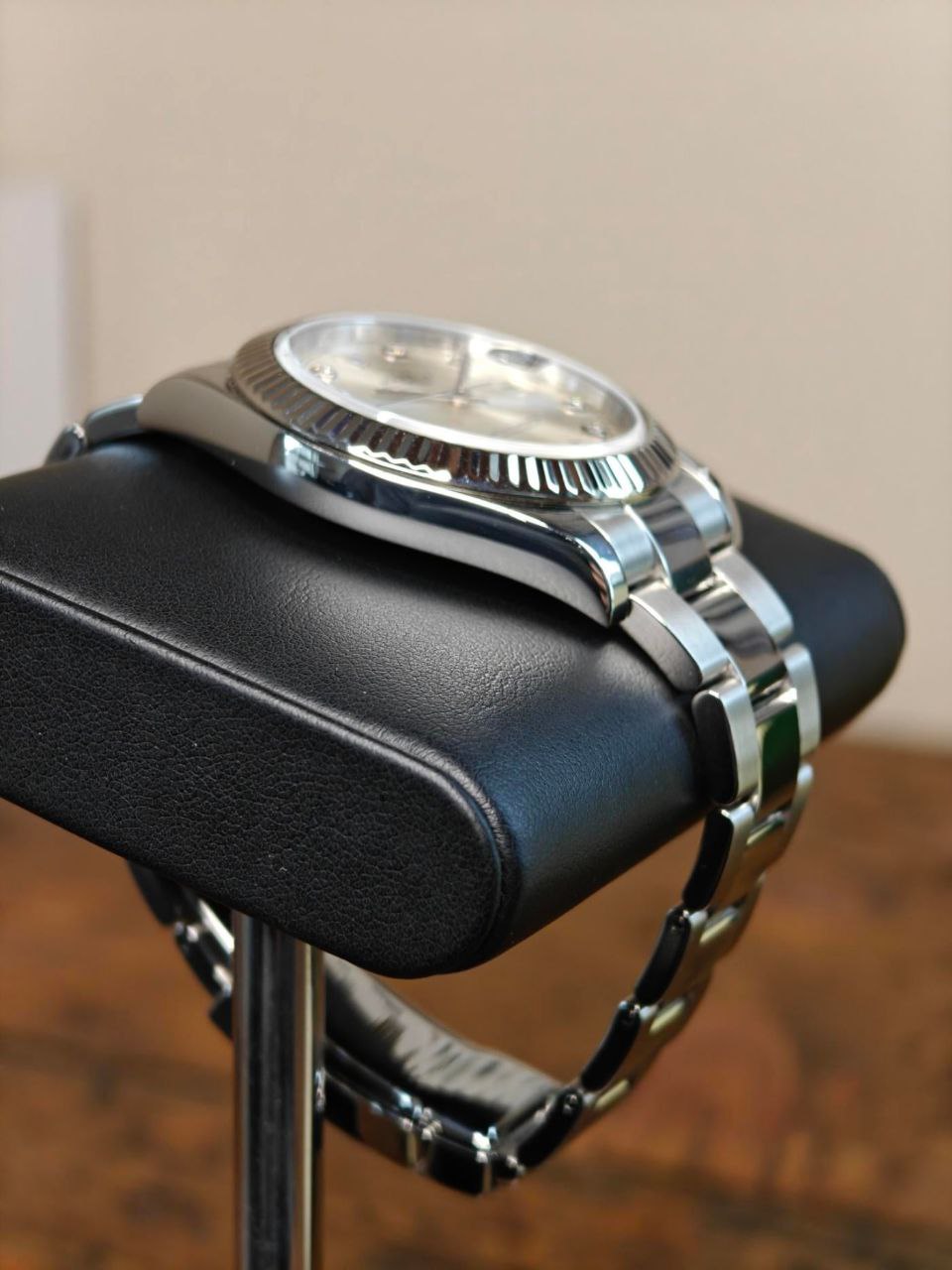 Rolex Datejust 116334 white gold diamond dial 41mm oystersteel for sale