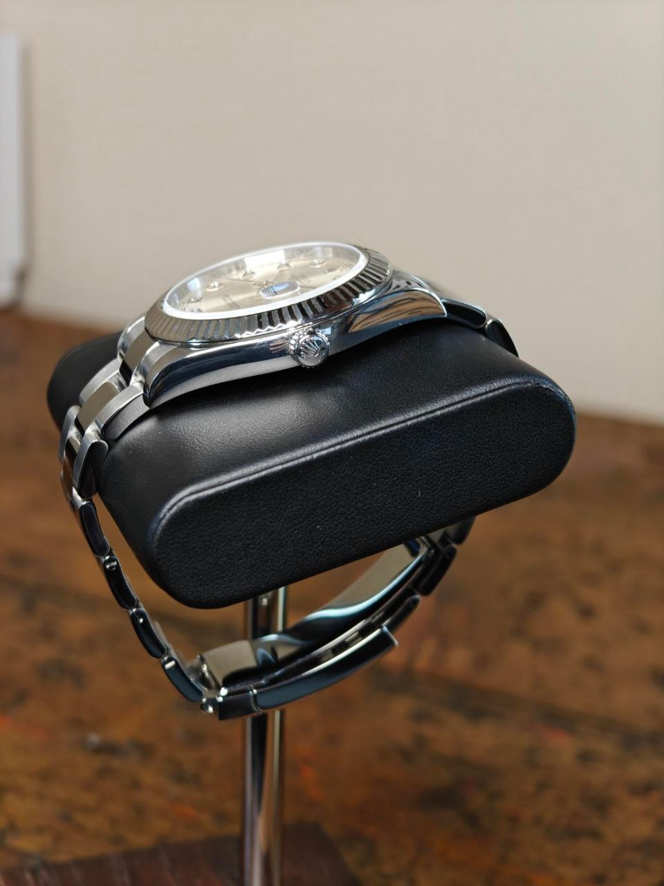 Rolex Datejust 116334 white gold diamond dial 41mm oystersteel for sale