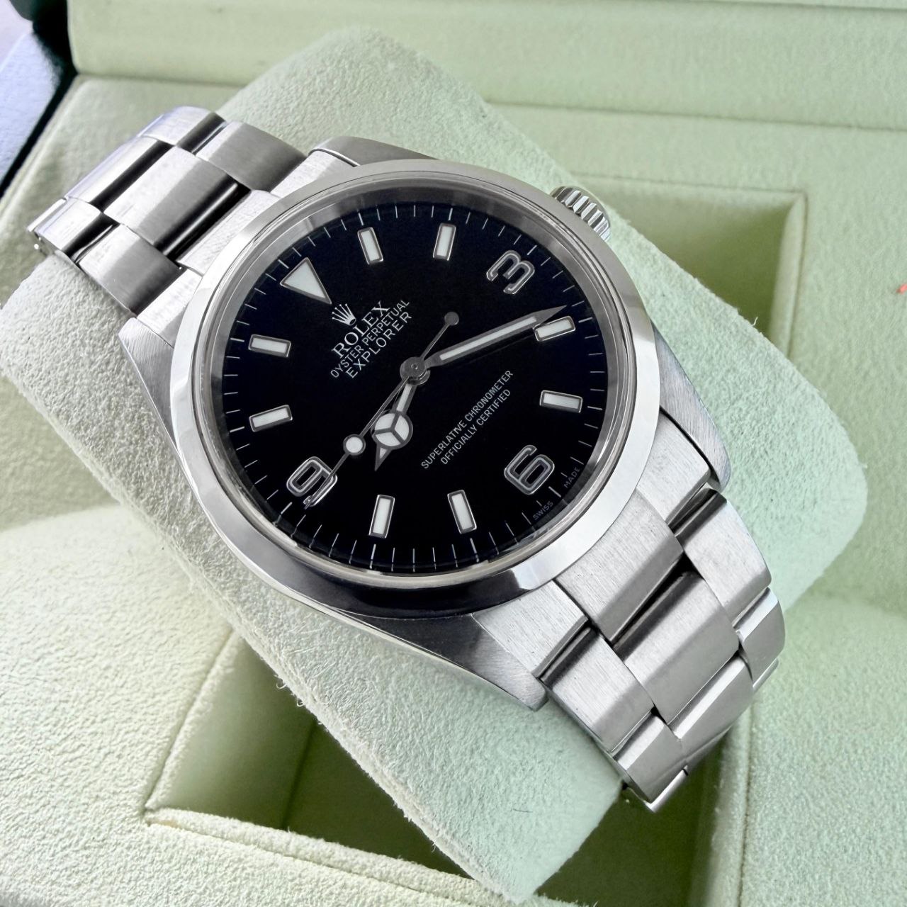 Rolex Air-King 114270 black dial 36mm Oyster for sale