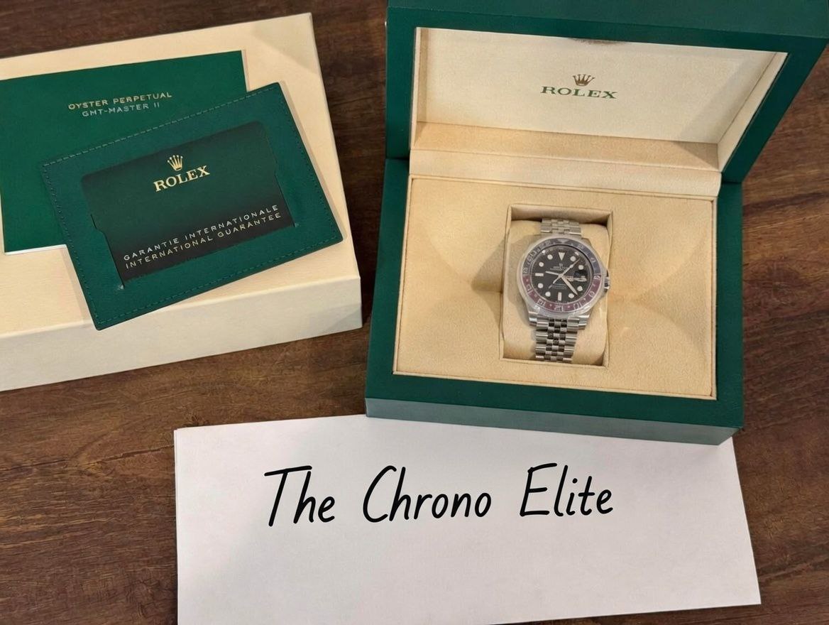 Rolex GMT-Master II 126710BLRO Pepsi red blue bezel 2024 for sale