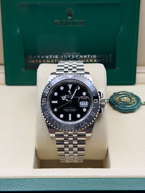 Rolex GMT-Master II 126710GRNR Bruce Wayne black grey 2025 for sale