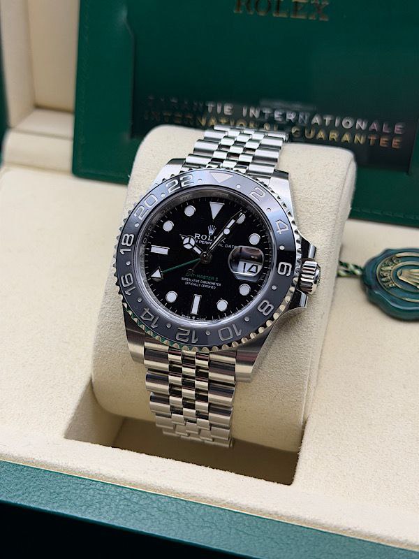 Rolex GMT-Master II 126710GRNR Bruce Wayne black grey 2025 for sale