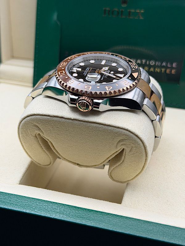 2025 Rolex GMT-Master II 126711CHNR Root Beer brown black bezel for sale