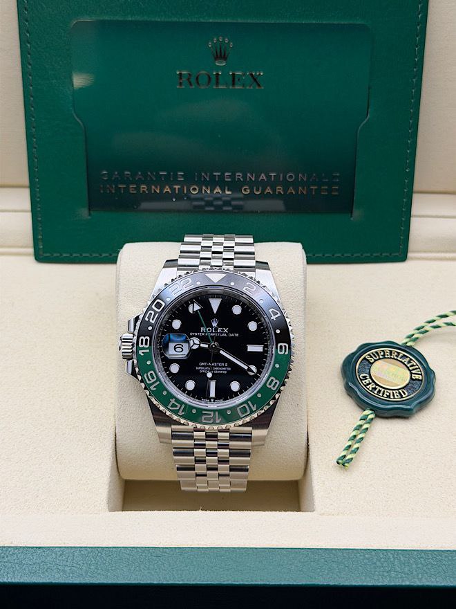 Rolex GMT-Master II 126720VTNR Sprite green black bezel 2025 for sale