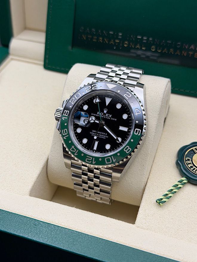 Rolex GMT-Master II 126720VTNR Sprite green black bezel 2025 for sale