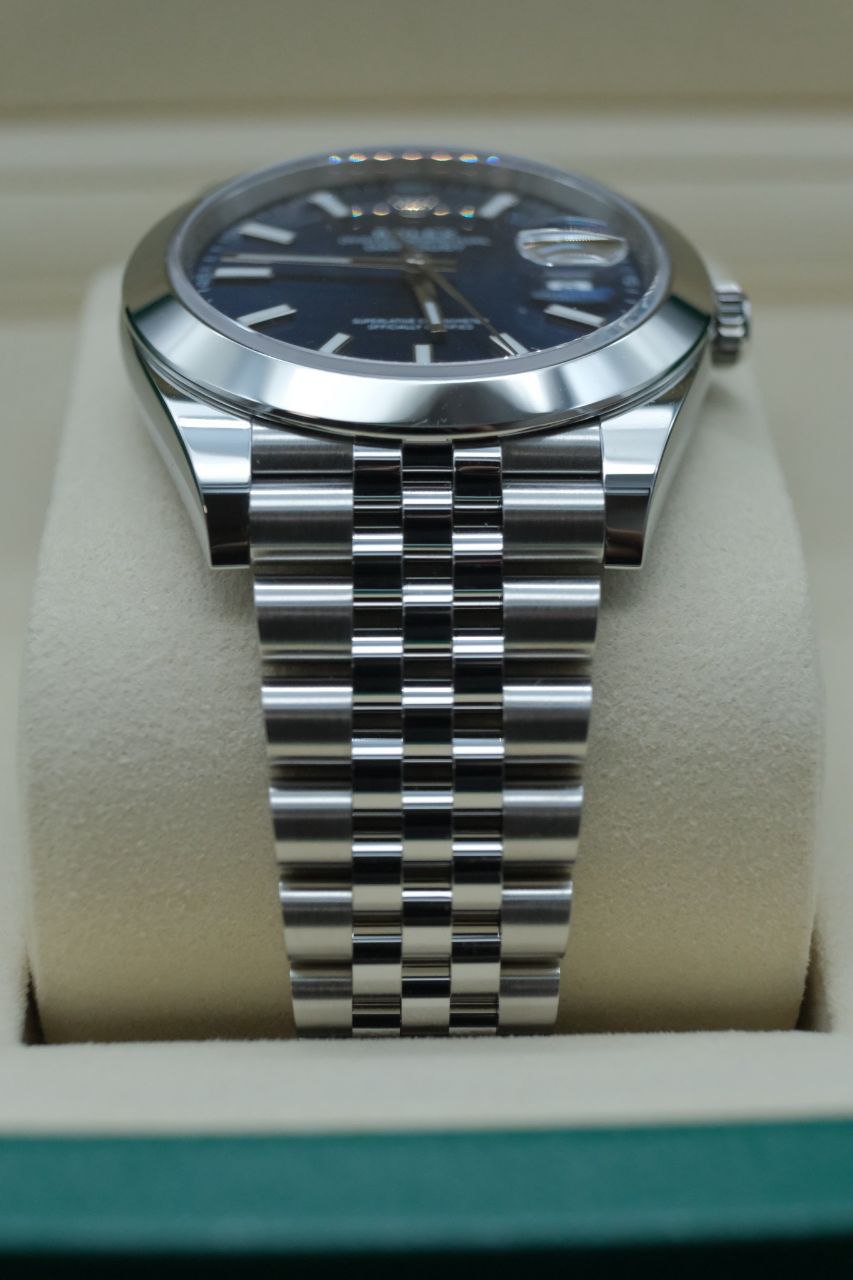 Rolex Datejust 126300 blue dial 41mm Jubilee for sale