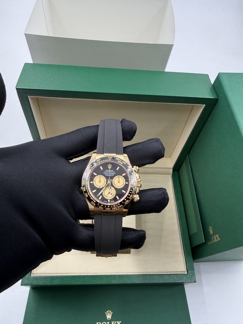 Rolex Daytona 126518LN yellow gold black dial 2025 for sale