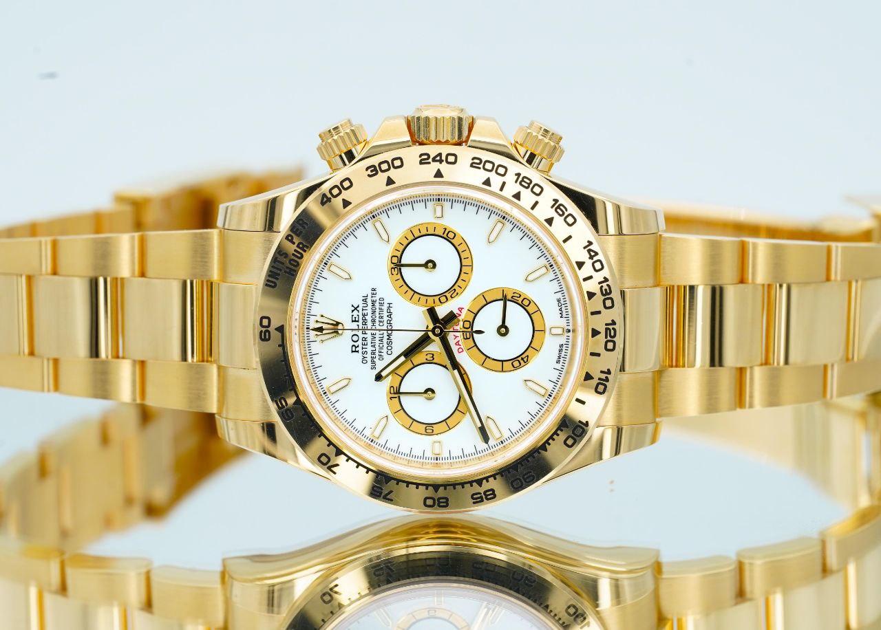 Rolex Daytona 126508 Yellow Gold White Dial 40mm 2024 for sale