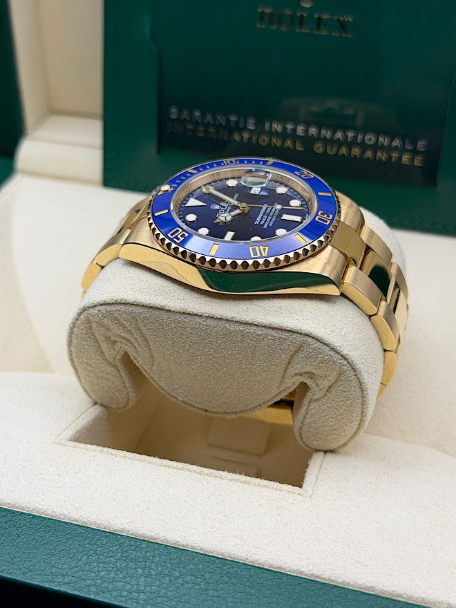 Rolex Submariner Date 126618LB Yellow Gold Blue Dial 41mm for sale