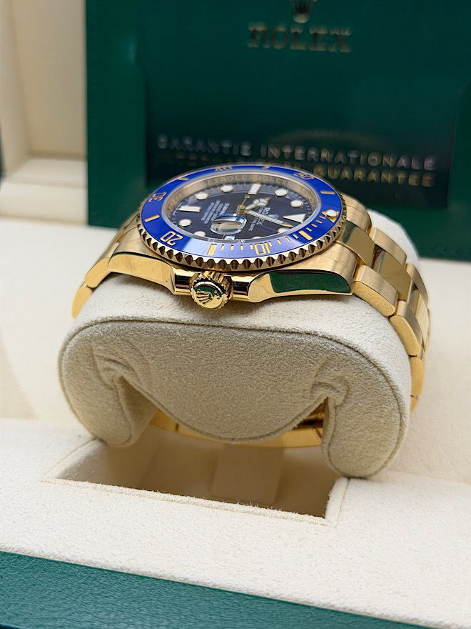 Rolex Submariner Date 126618LB Yellow Gold Blue Dial 41mm for sale