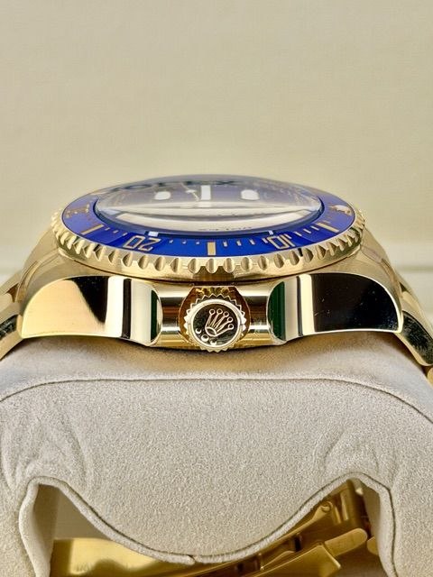 2025 Rolex Deepsea 136668 Yellow Gold Blue Dial & Bezel 44mm for sale