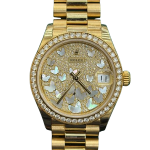 Rolex 278288RBR heart motif diamond dial Everose gold for sale