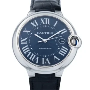 Cartier Ballon Bleu WSBB0025 Blue Dial Roman Numerals 40mm for sale