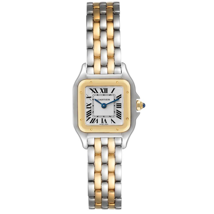 Cartier Panthère W2PN0006 Two-Tone Yellow Gold White Dial for sale