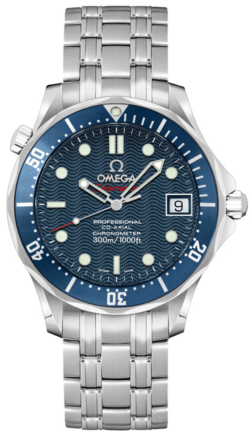 Omega Seamaster 2222.80 Blue Wave Dial 36mm Steel for sale