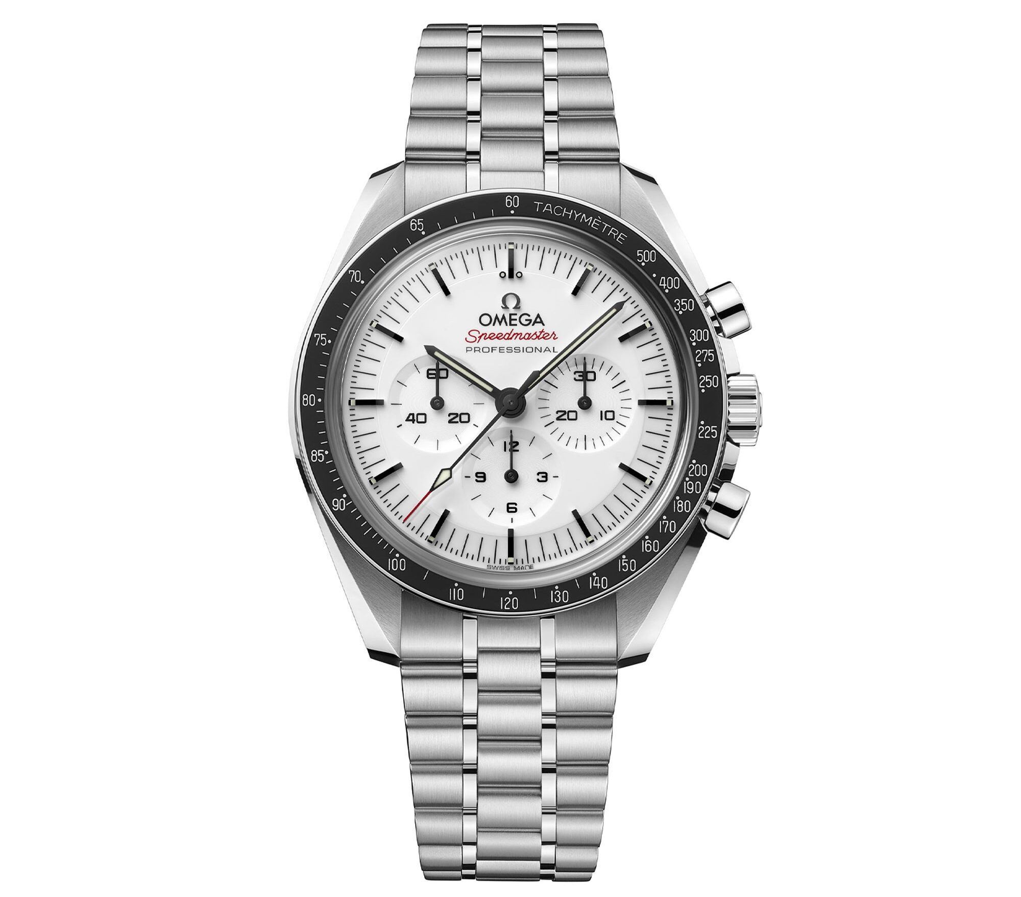 Omega Speedmaster Moonwatch 310.30.42.50.04.001 White Dial Steel for sale