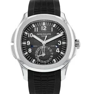 Patek Philippe Aquanaut 5164A Black Tropical Dial Rubber Strap for sale