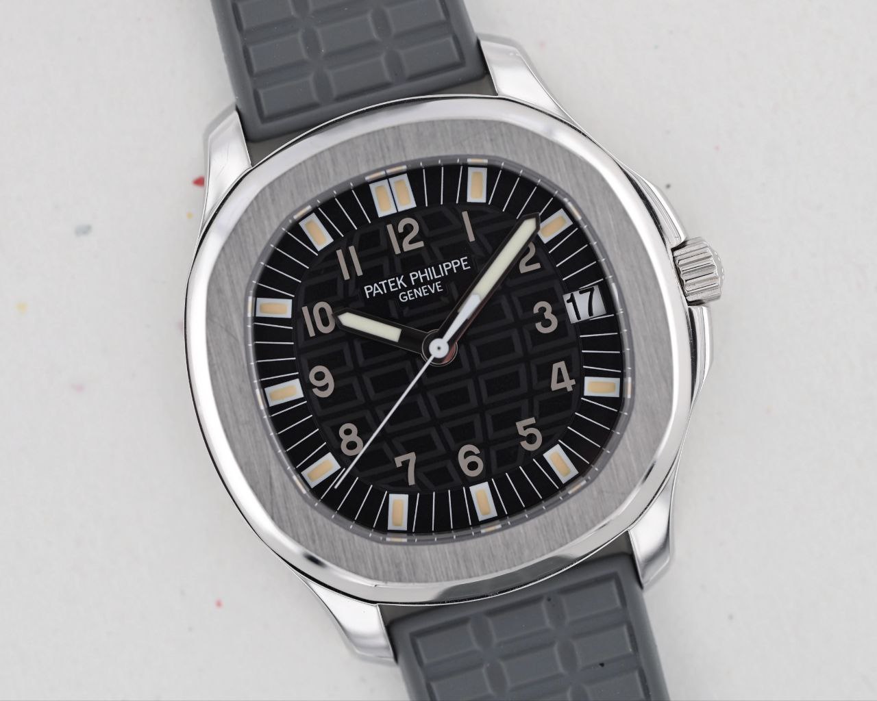 Patek Philippe Aquanaut 5065A Black Tropical Dial Rubber Vintage for sale