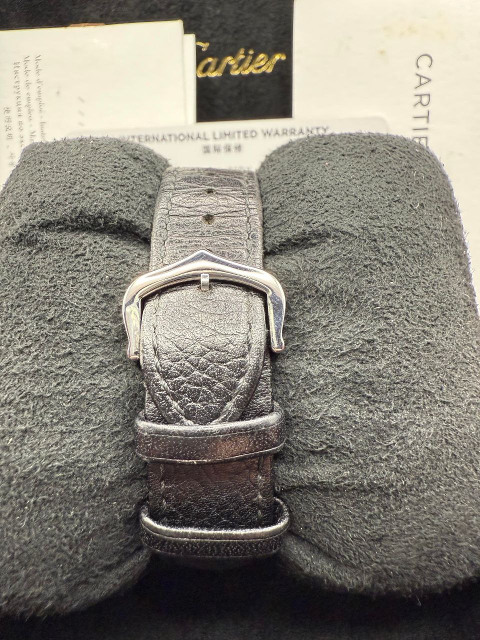 Cartier Tank Must WSTA0041 White Dial Roman Numerals Steel for sale