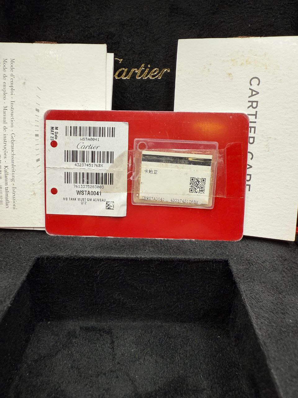 Cartier Tank Must WSTA0041 White Dial Roman Numerals Steel for sale