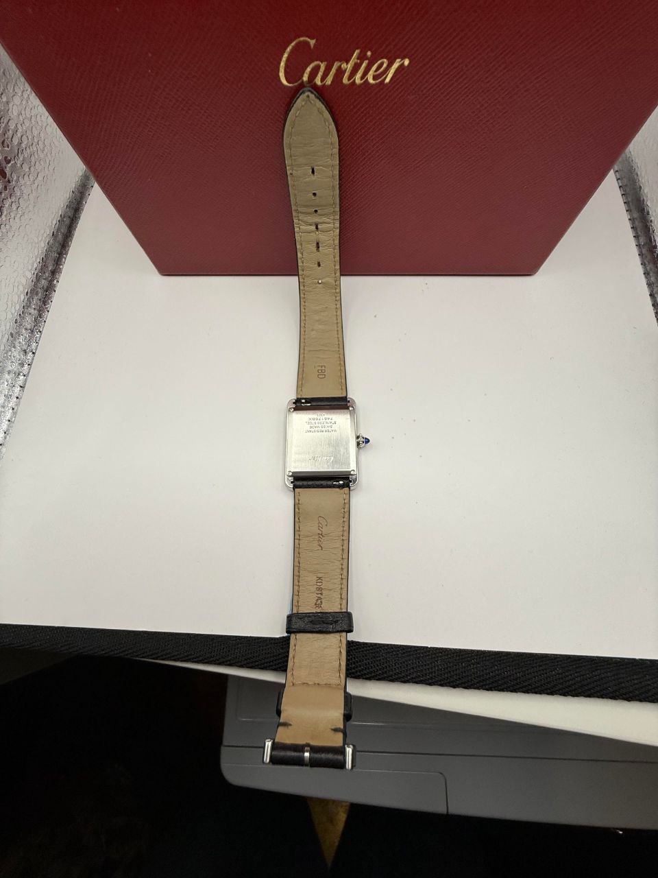 Cartier Tank Must WSTA0041 White Dial Roman Numerals Steel for sale