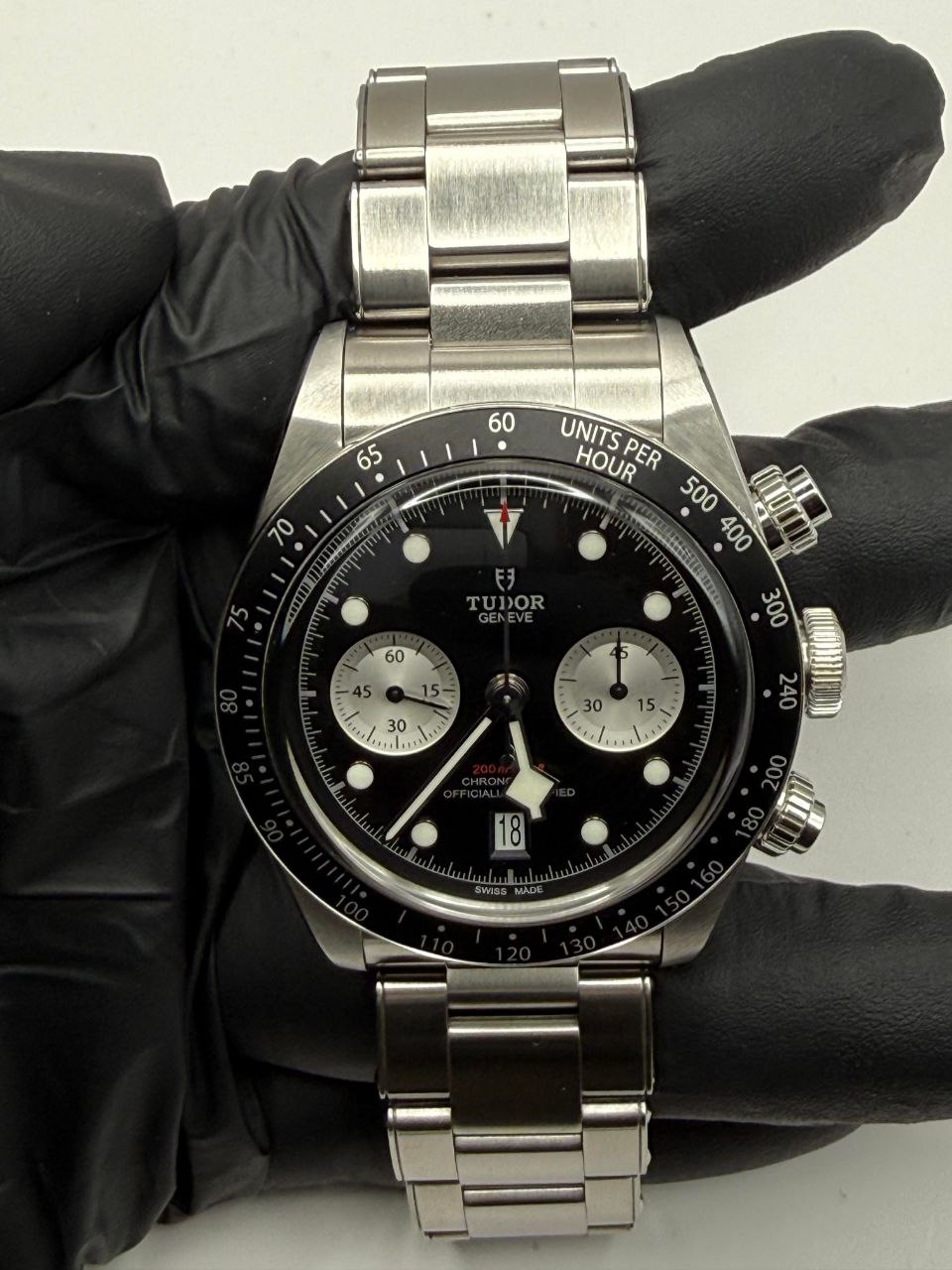 Tudor Black Bay Chrono 79360N Reverse Panda White Dial Steel for sale