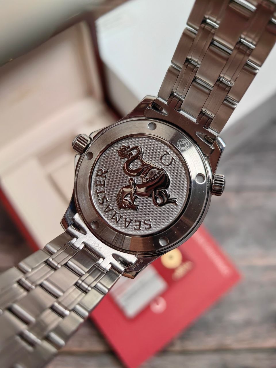 Omega Seamaster 2222.80 Blue Wave Dial 36mm Steel for sale