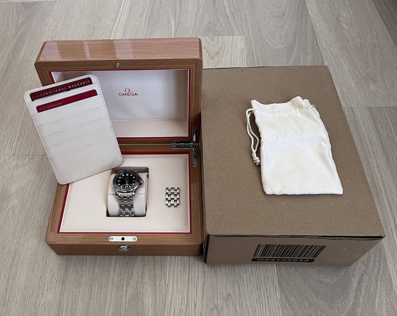 Omega Seamaster Professional 212.30.41.20.01.003 Black Dial for sale