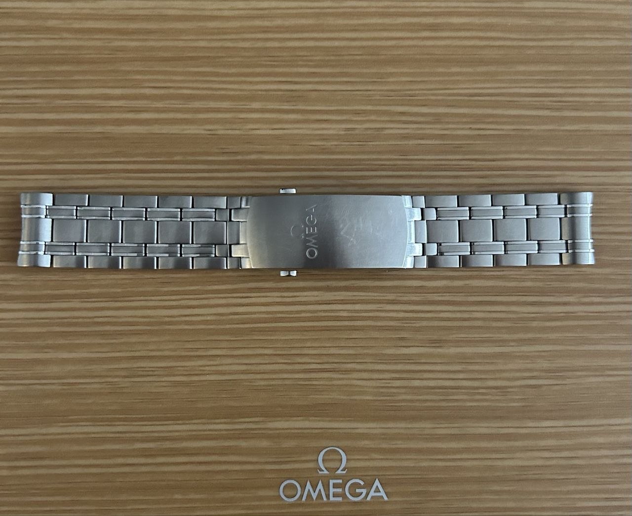 Omega Stainless Steel Bracelet 1545/980 Seamaster for sale