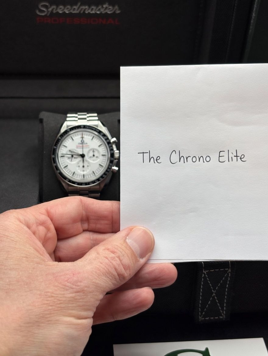 Omega Speedmaster Moonwatch 310.30.42.50.04.001 White Dial Steel for sale