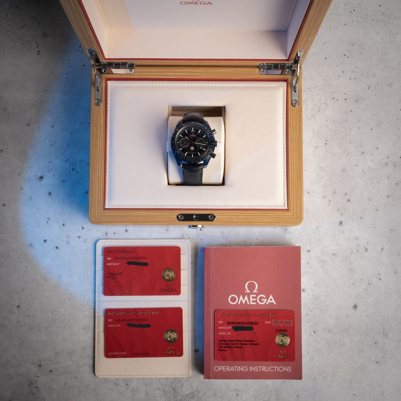 Omega Speedmaster 304.93.44.52.03.002 Aventurine Dial for sale