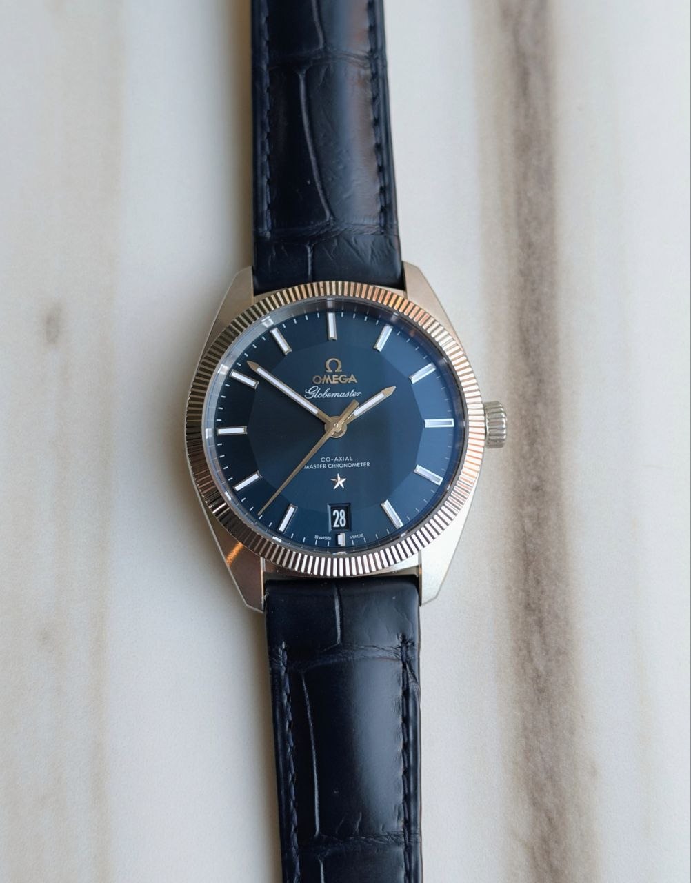 Omega Constellation Globemaster 130.33.39.21.03.001 Blue Dial for sale