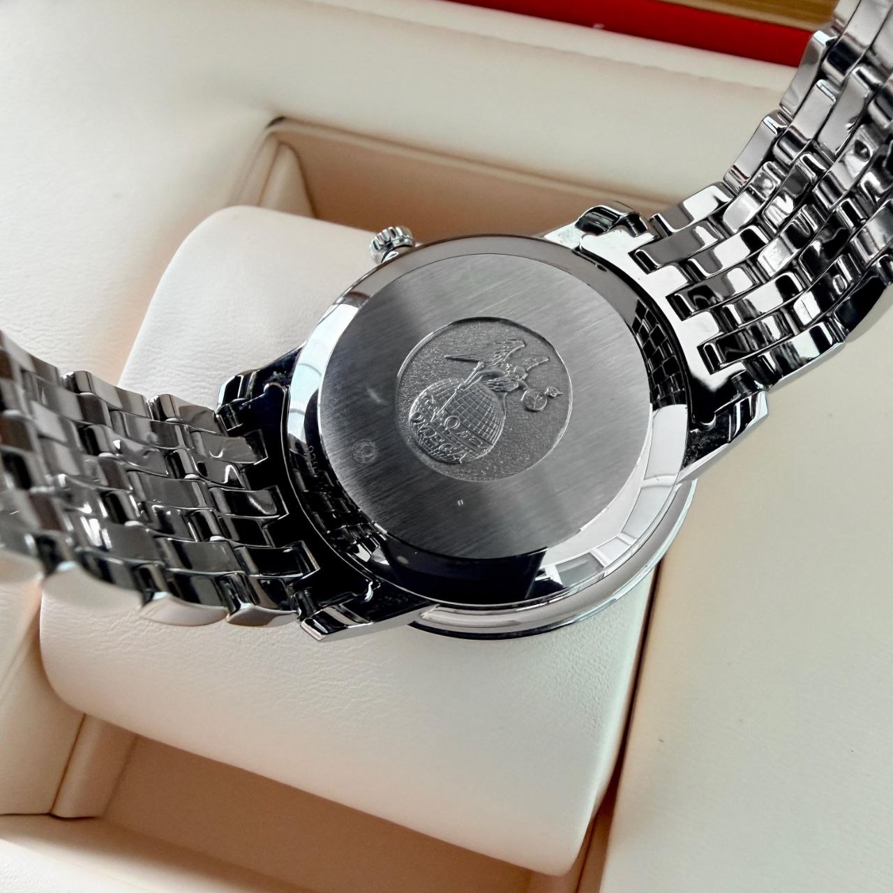 Omega De Ville Prestige 424.10.37.20.03.002 Blue Dial 2025 for sale