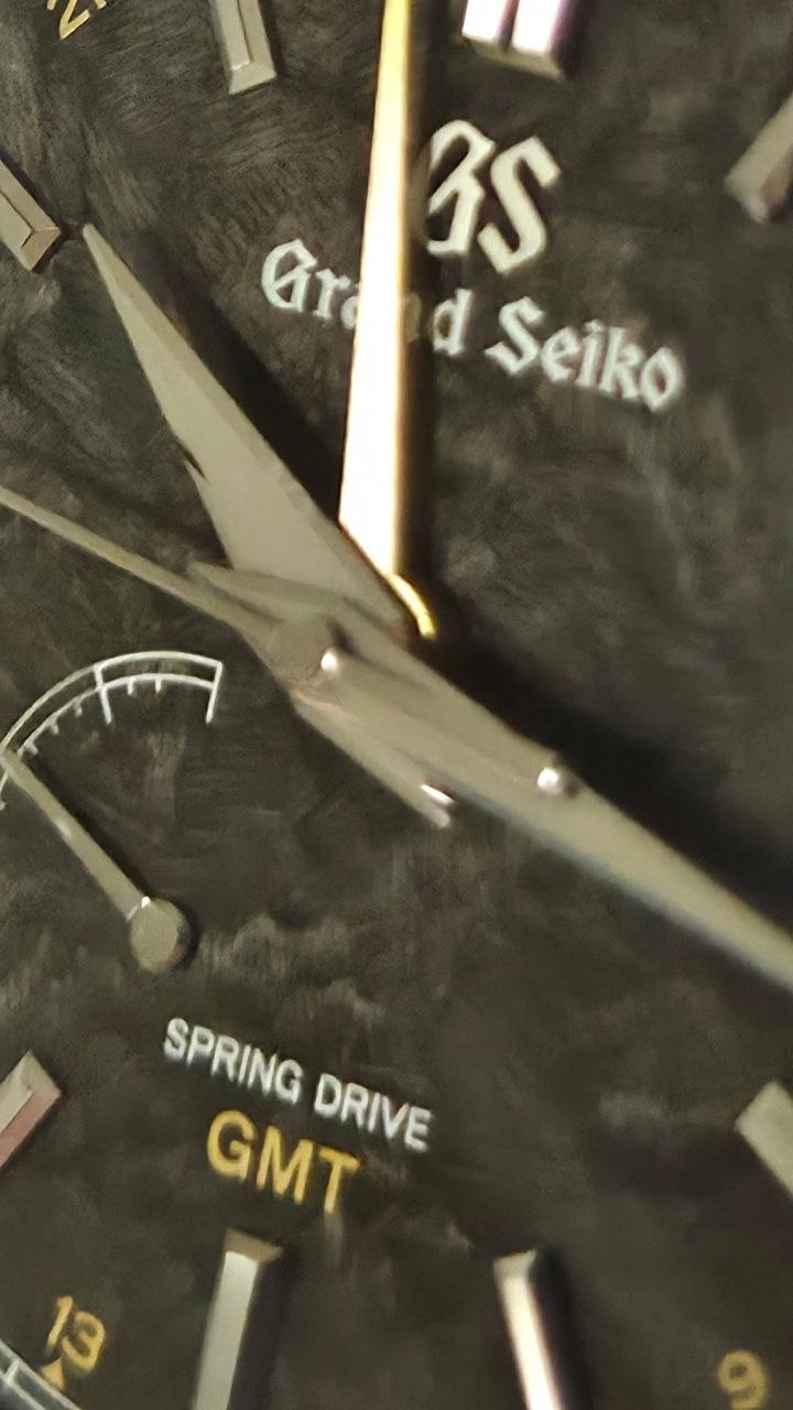 Grand Seiko SBGE271 Elegance Black Dial GMT Spring Drive for sale