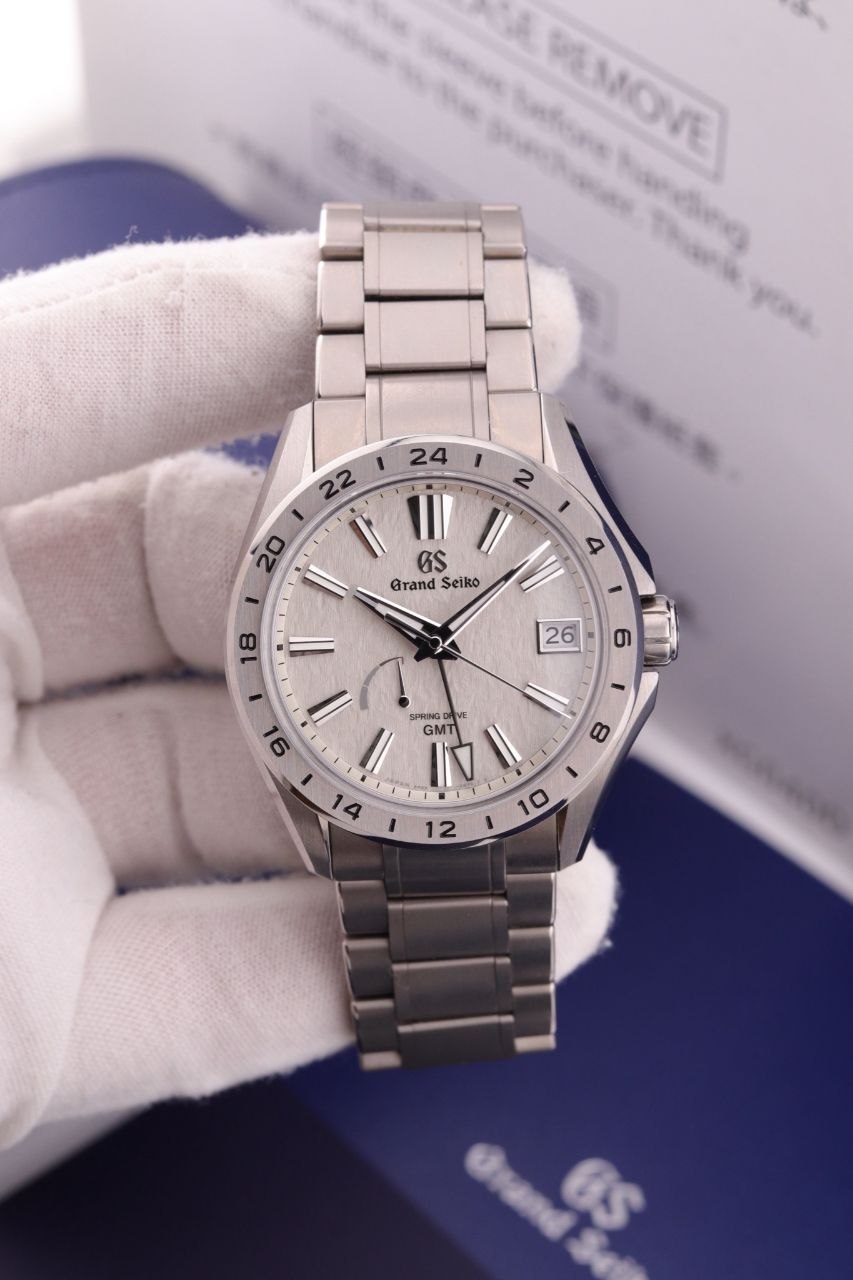 Grand Seiko Evolution 9 GMT SBGE285 White Dial for sale