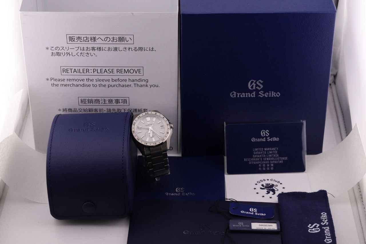 Grand Seiko Evolution 9 GMT SBGE285 White Dial for sale