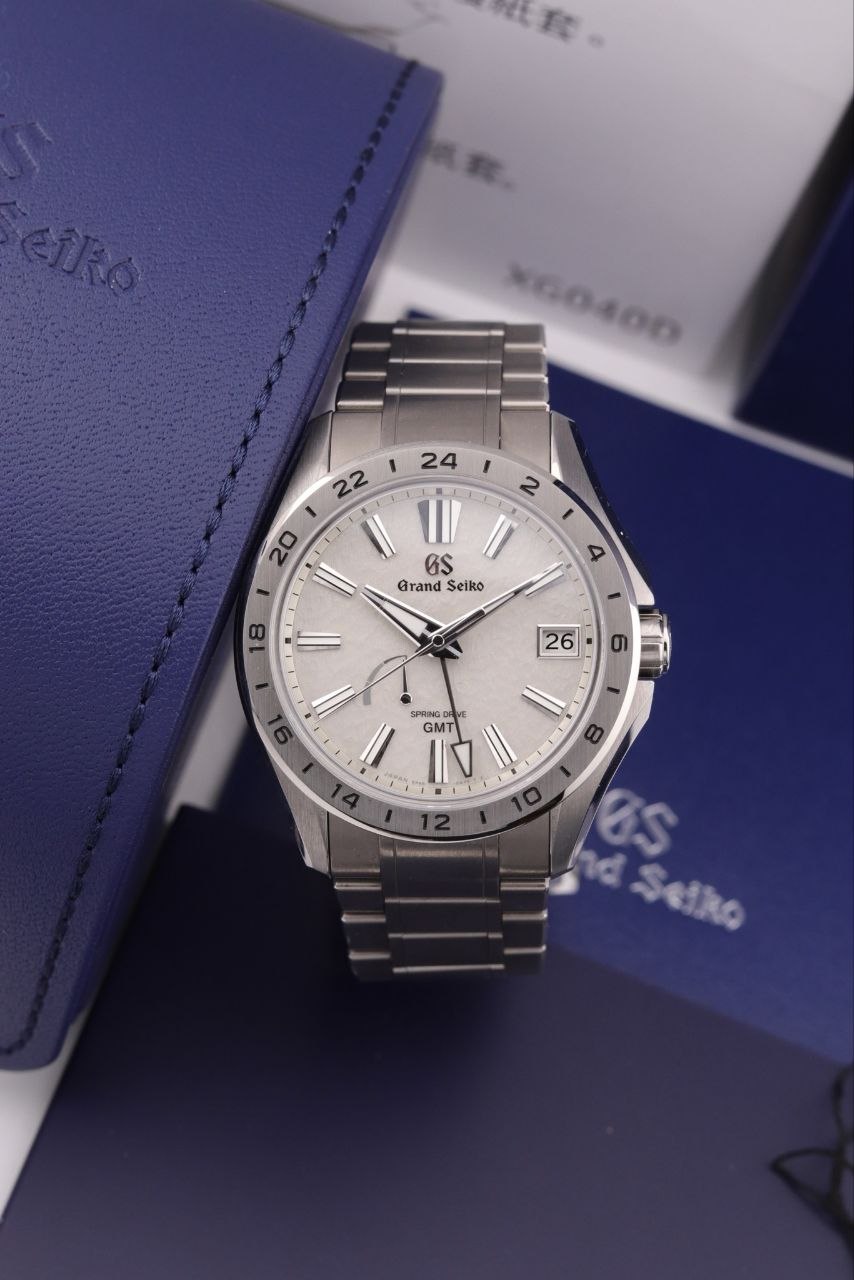 Grand Seiko Evolution 9 GMT SBGE285 White Dial for sale