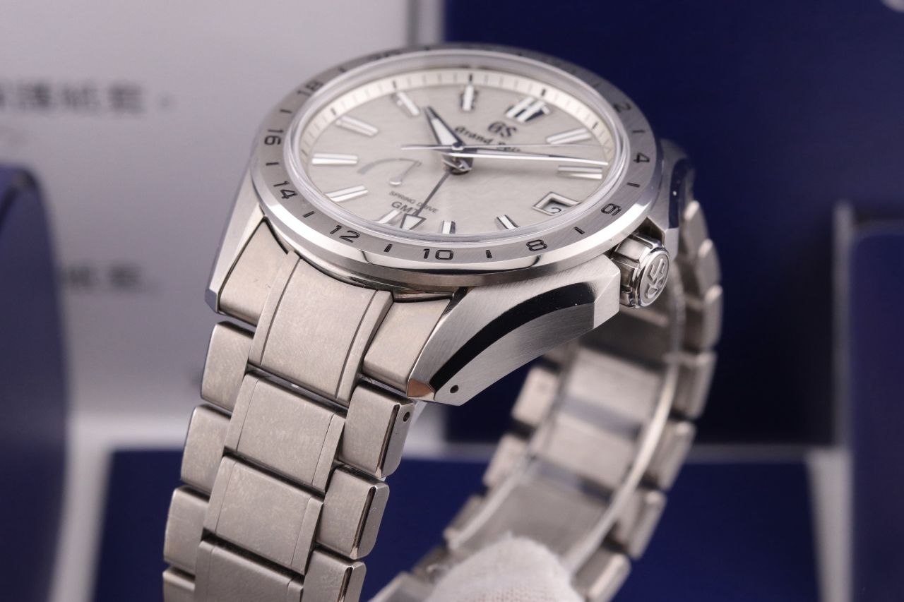 Grand Seiko Evolution 9 GMT SBGE285 White Dial for sale
