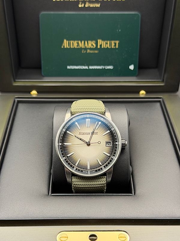 Audemars Piguet Code 11.59 15210QT Smoked Grey Dial for sale