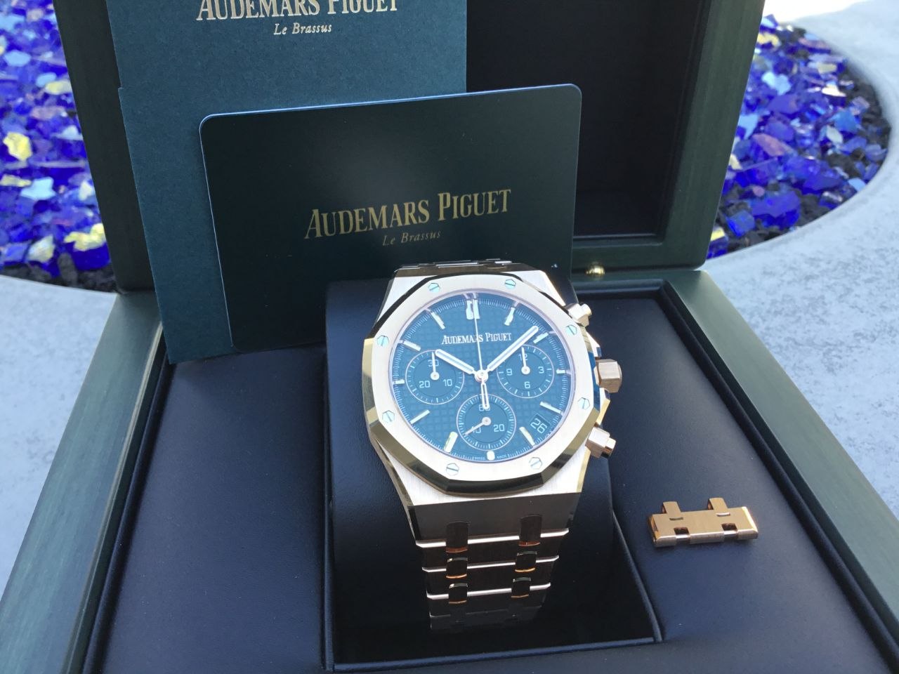 Audemars Piguet Royal Oak 26240OR.OO.1320.OR.08 green dial for sale