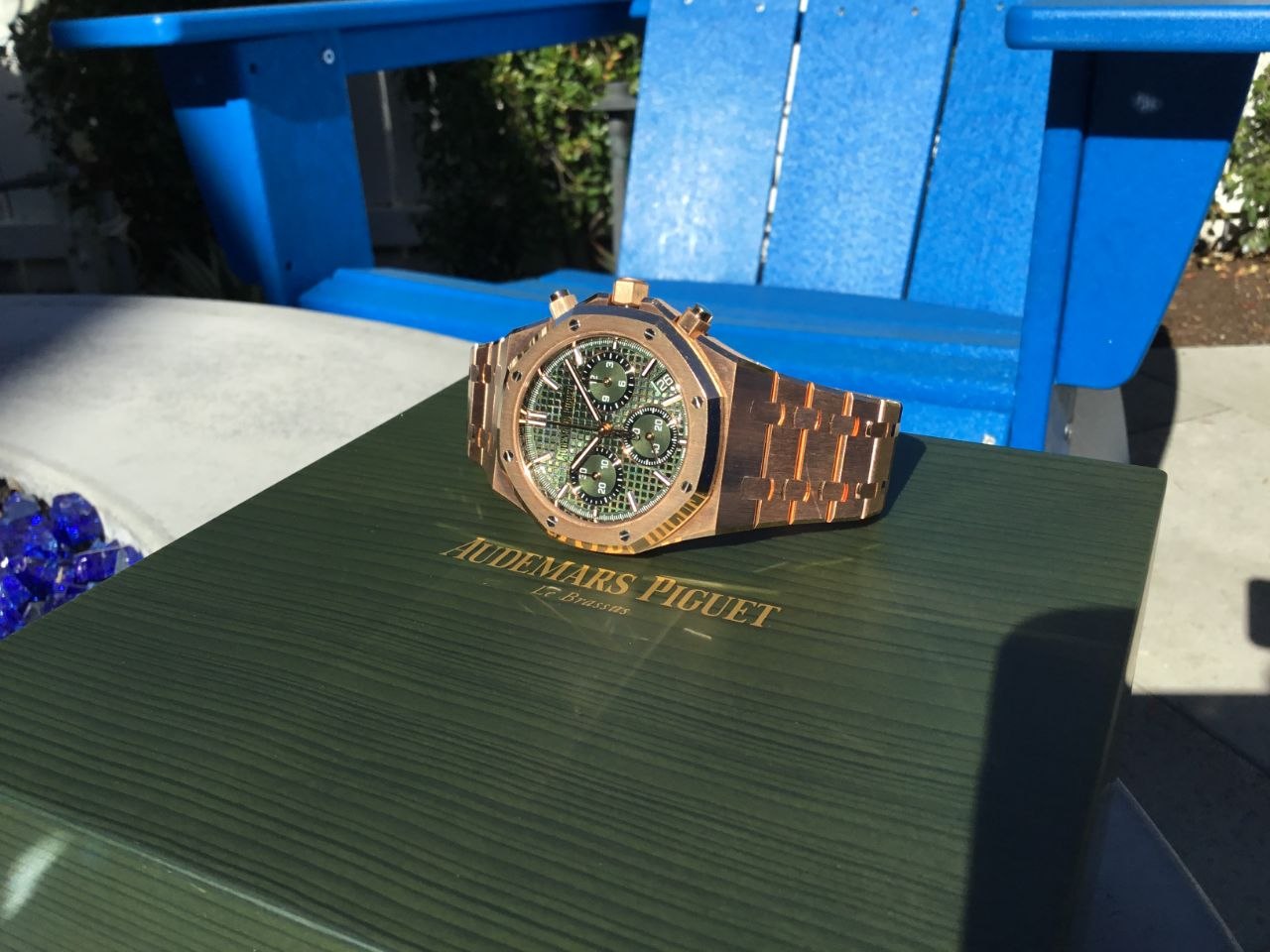 Audemars Piguet Royal Oak 26240OR.OO.1320.OR.08 green dial for sale